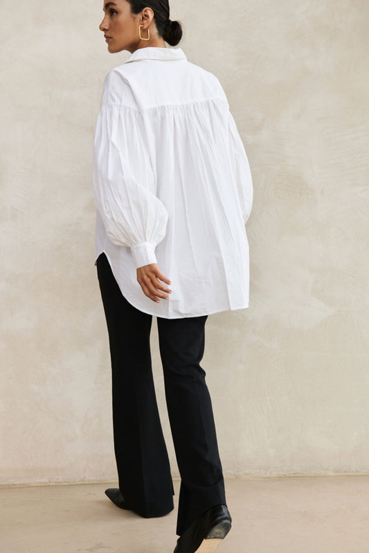 SARAH POPLIN BLOUSE