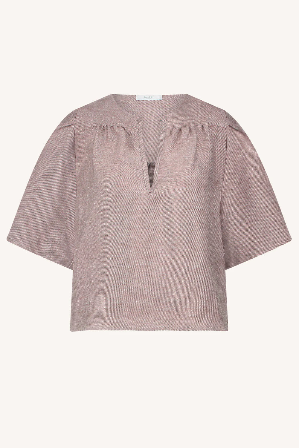 BLAKE GLOSS BLOUSE MELLOW ROZE