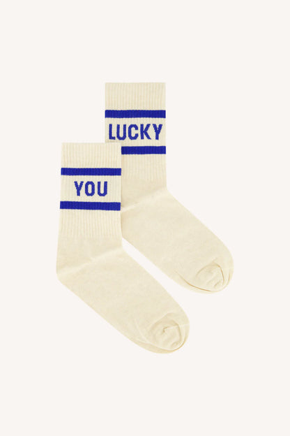 LUCKY YOU SOCKS KINGSBLUE