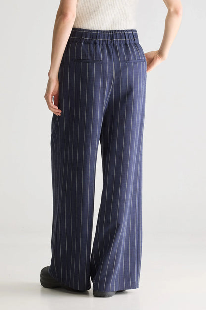 VESPA BLUE PINSTRIPE PANTS